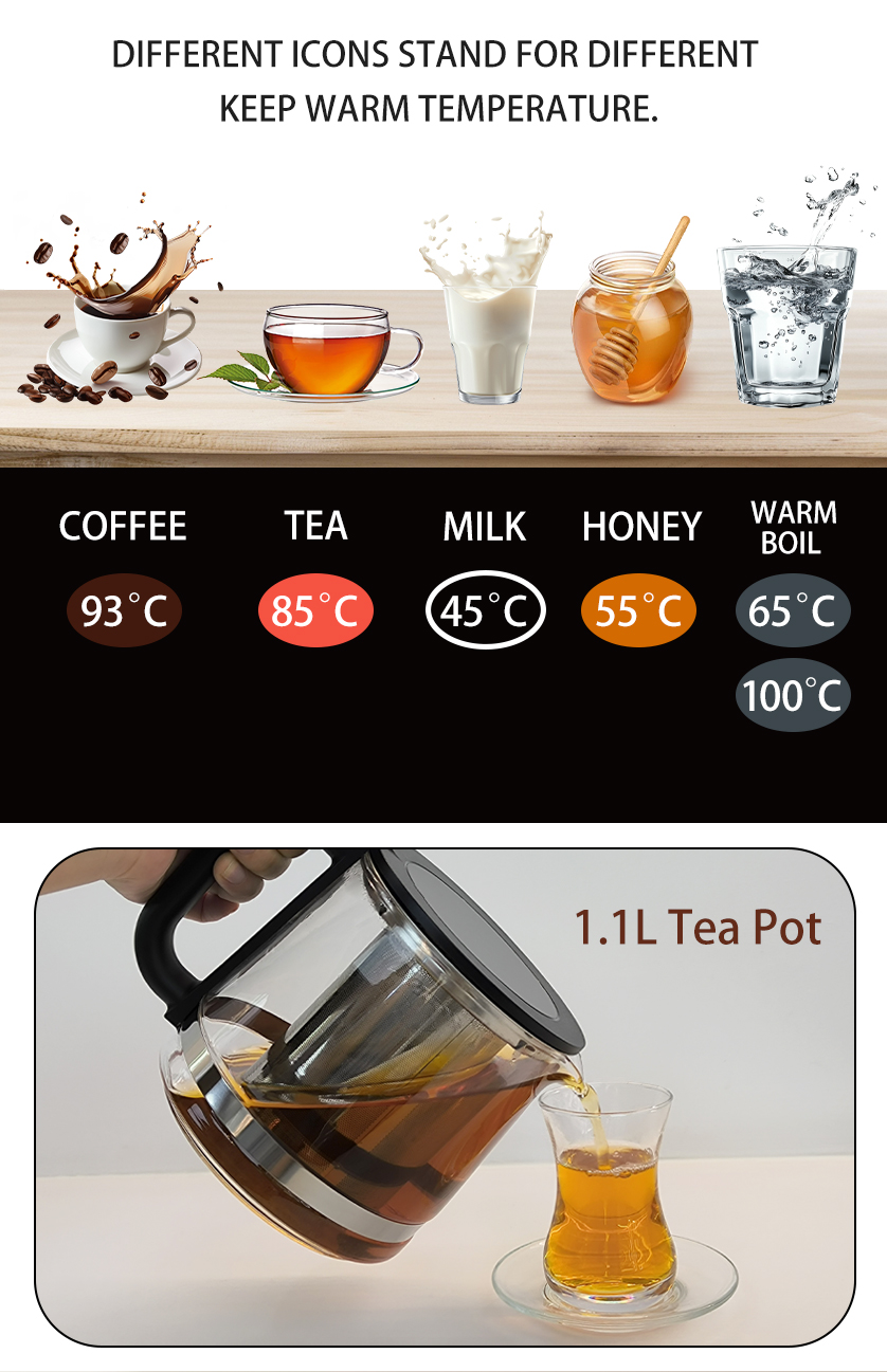 Samovar arabe en acier inoxydable