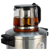 Fabricant en gros 4l en acier inoxydable russe Samovar Machine à thé électrique turc Samovar bouilloire à vendre