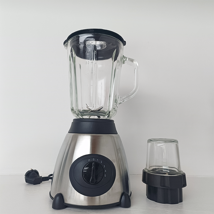 Robot culinaire électrique domestique haut de gamme, Machine de cuisson, presse-agrumes, mélangeur alimentaire en acier inoxydable à lame solide à 4 feuilles