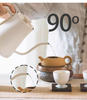 Bouilloire à col de cygne pour thé et café, revêtement en acier inoxydable 304, arrêt automatique, bouilloire à café à Long bec avec contrôle de la température 