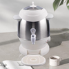 Ensemble de théière Samovar arabe, nouveau Style, Pot en céramique, Double bouilloire en acier inoxydable, bouilloire électrique Samovar avec Pot en céramique 