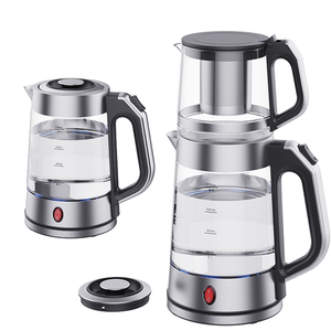 YUEKON – théière électrique en verre avec théière, appareil ménager Skd Ckd, ensemble Samovar russe avec filtre