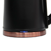 Bouilloire électrique sans fil en acier inoxydable, rotative à 360 degrés, 1,6 l, pour eau bouillante, pour la cuisine, offre spéciale