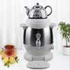 Bouilloire Double Samovar en acier inoxydable du moyen-orient, ensemble de bouilloires électriques en émail, bouilloire à thé turque turque, eau à ébullition rapide, offre spéciale 