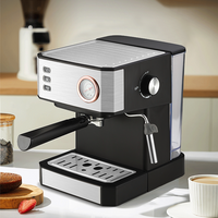Machine à café expresso professionnelle, produits à dosettes électriques, automatique, 1,6 l, pour usage Commercial