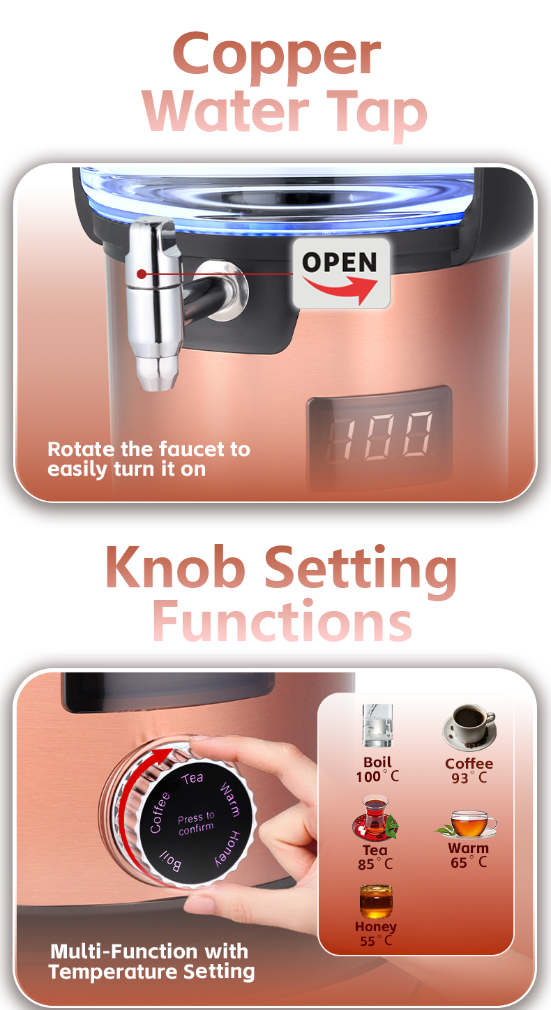 Fonctions de r&eacute;glage des boutons