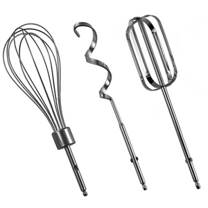 Cuisine professionnelle multifonction 3 en 1, crochet à pâte, fouet sans fil, batteur d'œufs électrique, gâteau, mélangeur d'aliments manuel, pièces