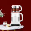 Bouilloire électrique Double verre avec contrôle de la température plus chaude, théière en verre Design Samovar, théière turque