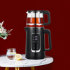 Machine à thé à deux couches, petit appareil avec corps en verre, bouilloire à thé, pichet sans fil, théière Samovar