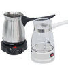 Théière électrique en acier inoxydable, appareil ménager, eau, café, thé, bouilloire électrique, norme européenne