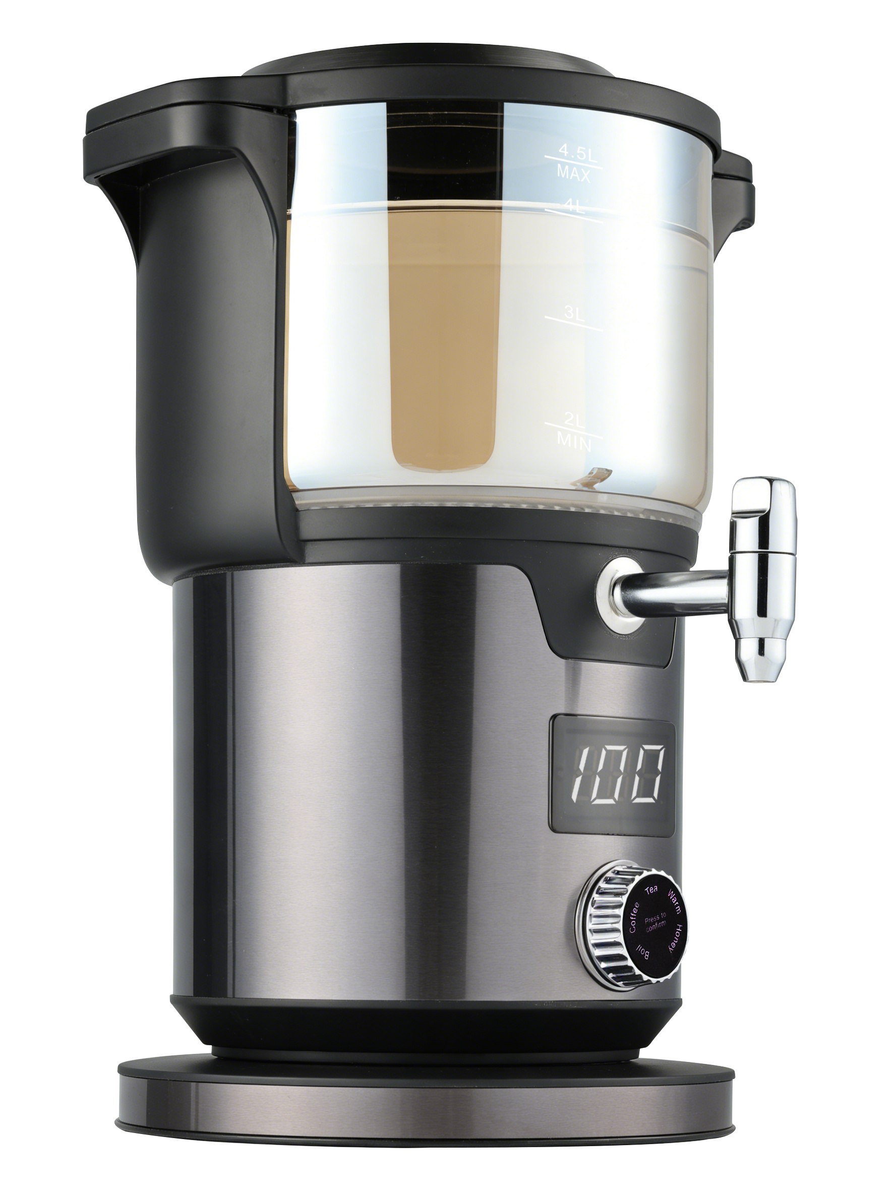 Machine à thé Samovar en acier inoxydable de haute qualité, 5,6 l, Protection contre l'ébullition et l'eau sèche, bouilloire électrique, thé de dinde, Samovar d'urne à thé