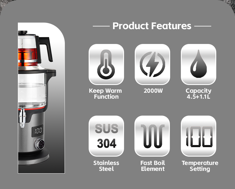 Machine &agrave; th&eacute; 2 en 1