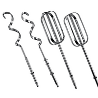 Tête de fouet ménage et nouilles Stick Crème Oeuf White Whisk Stick Mini Batère de mélangeur d'oeufs à main pour faire un dessert