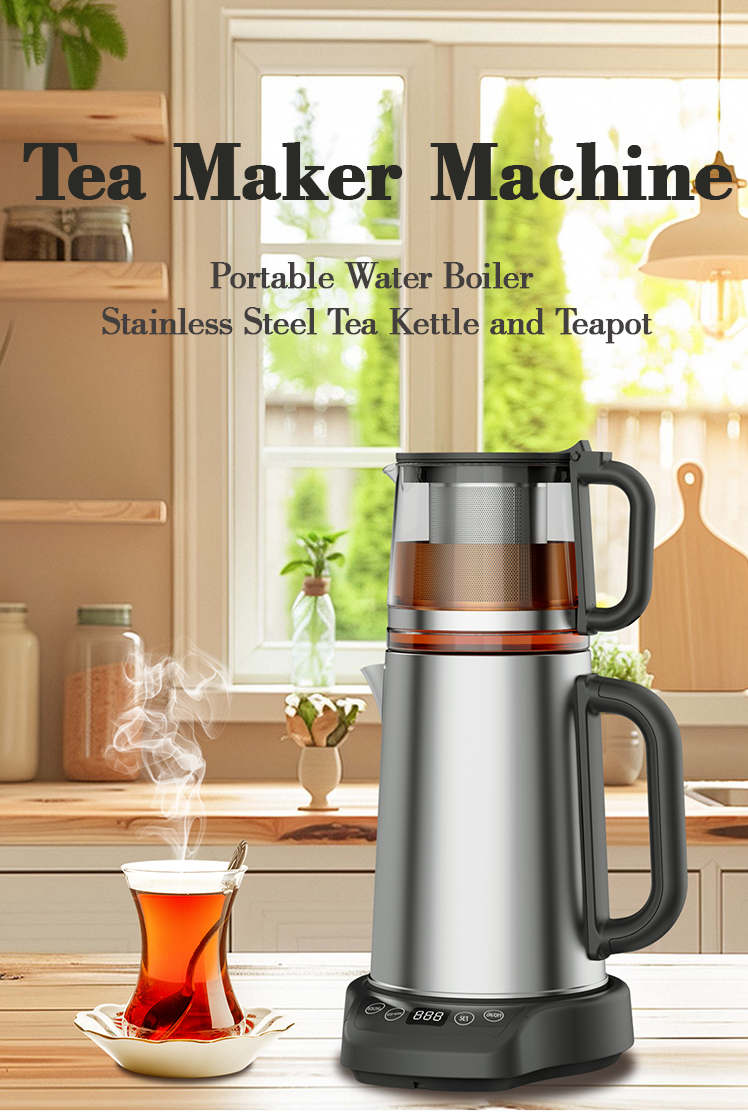 Maker à thé Machiné