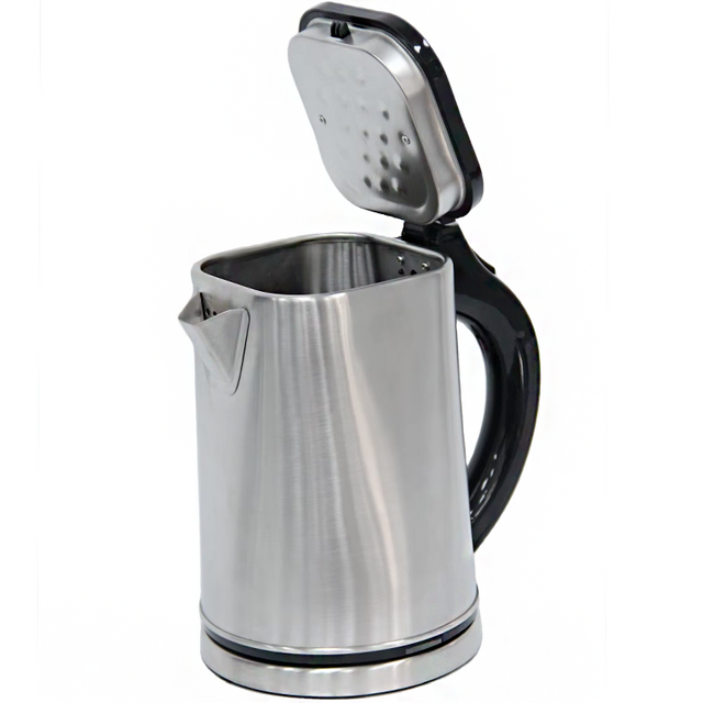 Bouilloire électrique en acier inoxydable, grande capacité 1,6 l, facile à nettoyer, nouveau modèle de conception, prix d'usine