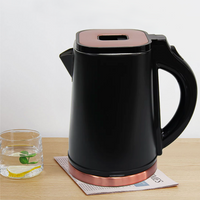 Bouilloire électrique sans fil en acier inoxydable, rotative à 360 degrés, 1,6 l, pour eau bouillante, pour la cuisine, offre spéciale