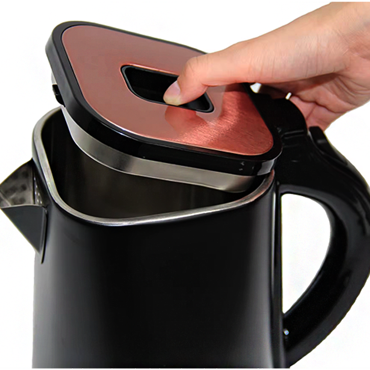 Bouilloire électrique sans fil en acier inoxydable, rotative à 360 degrés, 1,6 l, pour eau bouillante, pour la cuisine, offre spéciale