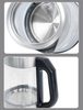 Chaudière à eau électrique de haute qualité, fonction de maintien au chaud, bouilloire à thé avec indicateur LED bleu, bouilloire électrique en verre