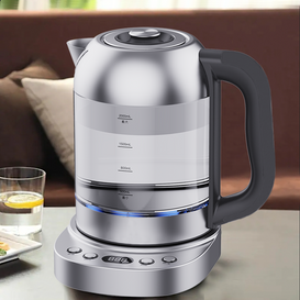 Bouilloire à thé électrique en verre numérique 2,0 l, Durable, garde au chaud, haute qualité, eau chaude, machine à thé rapide, lumière Led 