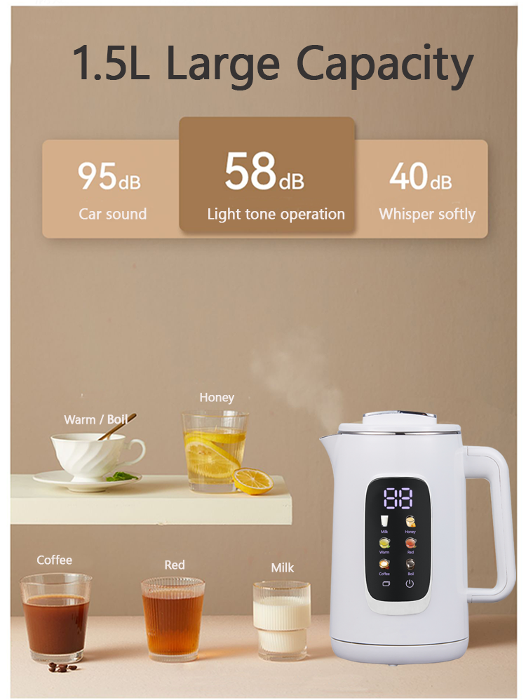 Grande capacité de 1,5 L