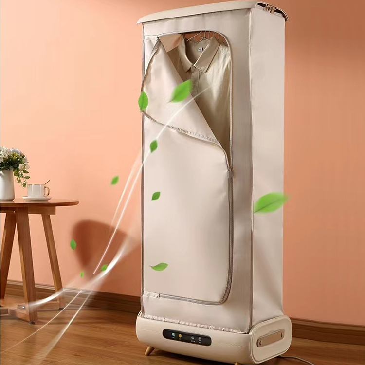 Désinfection UV Portable entièrement automatique, désodorisation à la vapeur, repassage suspendu, sèche-linge pliant