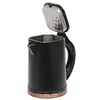 Bouilloire électrique sans fil en acier inoxydable, rotative à 360 degrés, 1,6 l, pour eau bouillante, pour la cuisine, offre spéciale