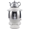Ensemble de théière turque en céramique, bouilloire électrique élégante, garde au chaud, russe, persan, turc, Samovar, offre spéciale