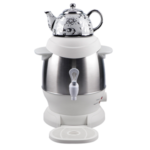 Ensemble de théière turque en céramique, bouilloire électrique élégante, garde au chaud, russe, persan, turc, Samovar, offre spéciale