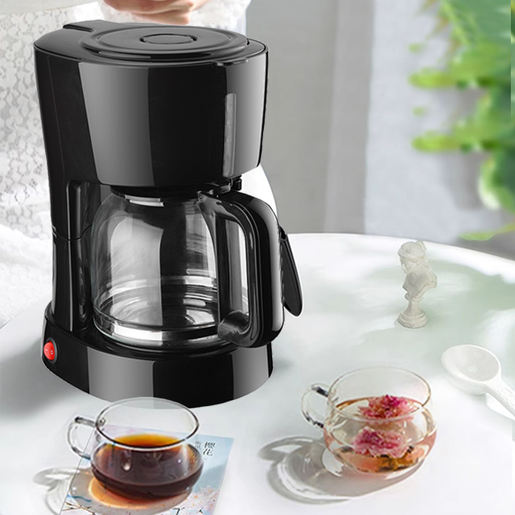 Populaire nouveau électrique 4-5 tasses pot en verre filtre goutte à goutte expresso Machine à café goutteur cafetière