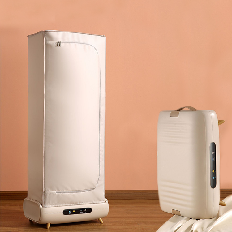 Désinfection UV Portable entièrement automatique, désodorisation à la vapeur, repassage suspendu, sèche-linge pliant