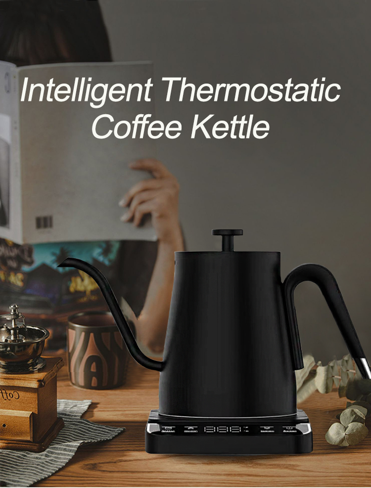 Bouilloire à café thermostatique intelligente