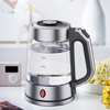 Appareils ménagers Bouilloire électrique en verre borosilicaté, 1,7 l, 1850w, vitesse d'ébullition de l'eau, bouilloire électrique à thé