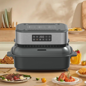 Appareils de cuisine à domicile friteuse à Air friteuse électrique numérique double friteuse à Air Familiales friteuse à Air commerciale pour Restaurants