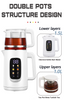 NOUVEAU DESIGNE TEA POT DIGITAL 1.5L + 1.1L