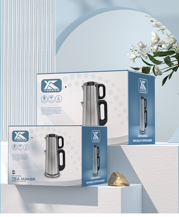 Acier inoxydable électrique turque à thé 