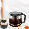 Cafetière électrique avec filtre 1.7 + 1,1 l, nouveau Design, bouilloire Samovar turque en acier inoxydable pour le thé