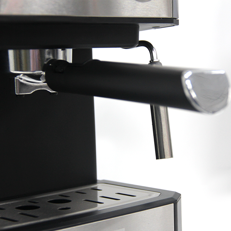 Machine à café électrique goutte à goutte expresso, 20 bars, Cappuccino, avec réservoir d'eau Transparent amovible de 1,6 l 