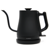 Bouilloire à café à col de cygne 1500W, Style Morden, à ébullition rapide, théière noire mate de 1,0 l, Pour café goutte à goutte à la maison