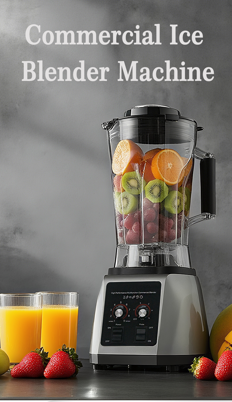 Machine commerciale de m&eacute;langeur de glace