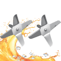 Machine de cuisson Blade de mélangeur commercial Pièce 304 Pièces de mélangeur de remplacement en acier inoxydable pour la lame de presse-agrumes domestique 