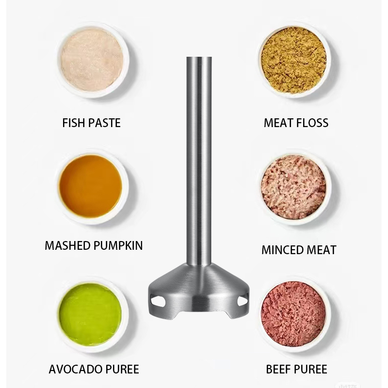 Appareil de fabrication en métal Appareils de cuisine à main Blender Stir Bar Barre de mixage à main électrique électrique Blender Stick Pièces de rechange