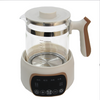 Bouilloire électrique en verre de haute qualité, 1,3 l, modulateur de Thermostat, chauffe-lait, bouilloire électrique en verre