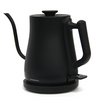 Bouilloire à café à col de cygne 1500W, Style Morden, à ébullition rapide, théière noire mate de 1,0 l, Pour café goutte à goutte à la maison