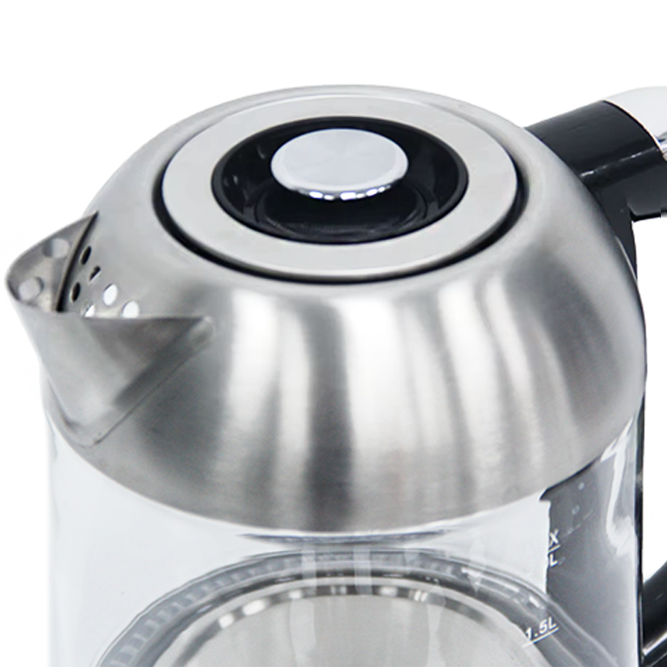 Machine à thé Double Samovar turque 2 en 1, chauffe-eau 2200W, filtre lavable, machine à thé électrique en verre personnalisée 