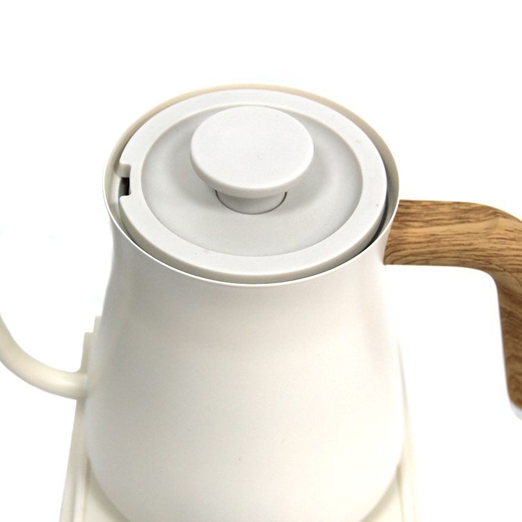 Appareils de cuisine cafetière arabe bouilloires électriques en acier 700ML bouilloire à café à col de cygne de conception classique