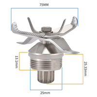 Blade Remplacement Pièces Extracteur Blade pour Juicer Blender Blender Blade Accessory Or Ice Sand Machine Machine Accessoires