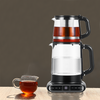 Bouilloire électrique en verre, Base rotative à 360 °, 1,5 l + 1,1 l, théière élégante, Samovar électrique turc et russe 
