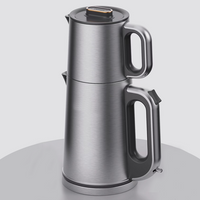 Bouilloire électrique de cuisine intelligente 2,0 l, Machine à thé électrique Samovar avec plateau de contrôle de la température