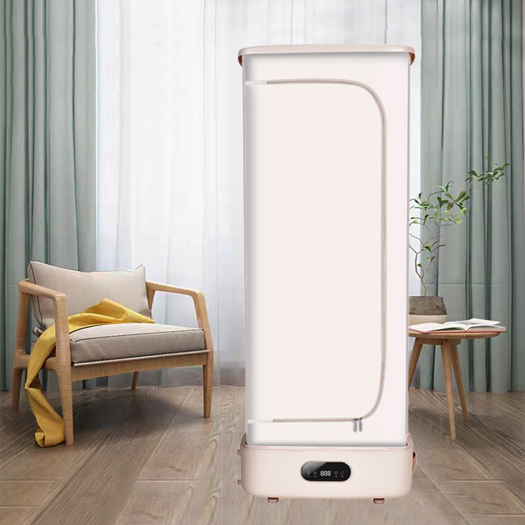 YUEKON Dryer Clothes Mini Portable Électrique Automatique Sèche-linge Synchronisation Intelligente Chauffée Sèche-linge Rack 2 Couches Suspendues