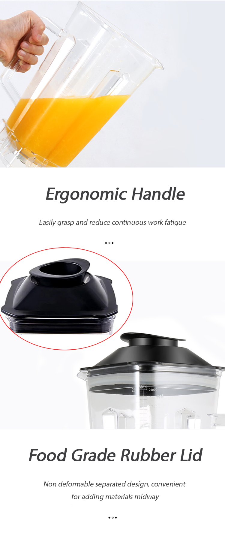 Panne de courant pour le levage des tasses